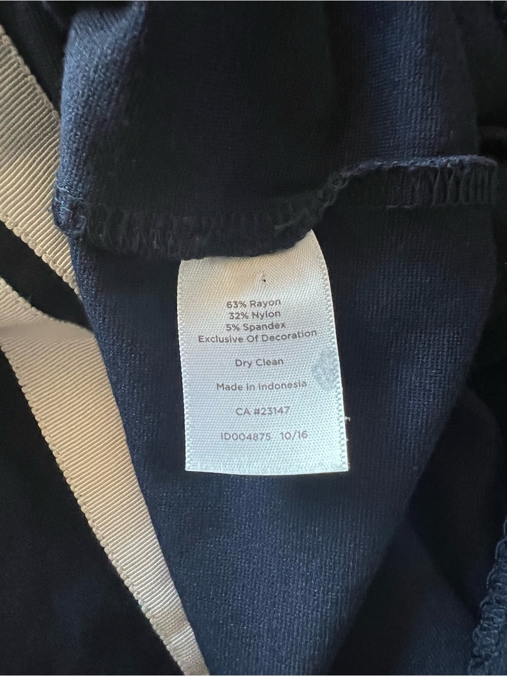 TALBOTS | Petite Boat Neck Navy Dress ⚓️ - Picture 4 of 9